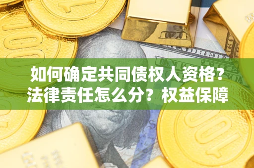 北京如何确定共同债权人资格？法律责任怎么分？权益保障技巧揭秘！