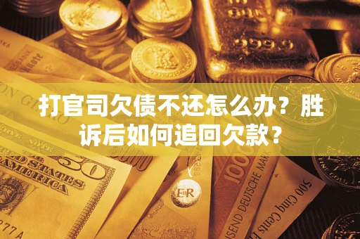 北京打官司欠债不还怎么办？胜诉后如何追回欠款？