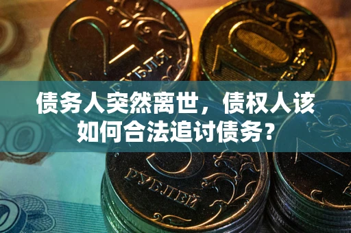 北京债务人突然离世，债权人该如何合法追讨债务？